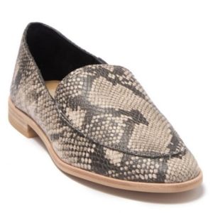 Dolce Vita Stella snake print loafers 6.5